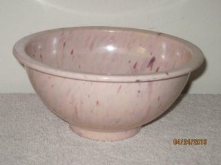 Texas Melmac 111 Sm Splatter Confetti Mixing Bowl Pink Vintage
