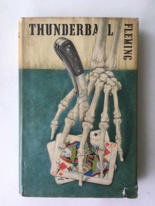 Thunderball By Ian Fleming 1961 First Edition / First State - Orig Unclipped Dj