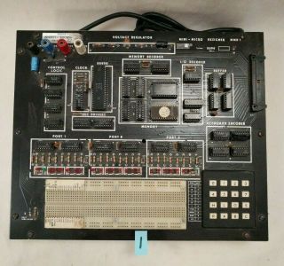 1977 E&l Mini - Micro Designer Mmd - 1 Intel 8080 Parts (read Everything) U - Pick One