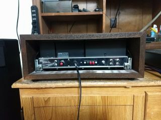McIntosh MR78 Stereo FM Tuner - - Wood Cabinet 5