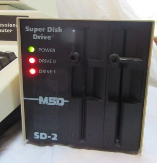 Commodore CBM 2001 Series Professional Computer MSD Disk Drive &Datassette 2