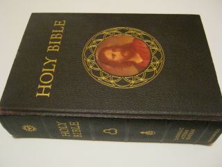 Vintage Holy Bible Catholic Action Edition 1953 Goodwill Doctrinal Guide Rosary