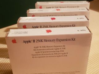 Apple II Memory Expansion Card,  (4) 256K Expansion Kits 6