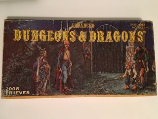 Advance Dungeons & Dragons Vintage Thieves Grenadier Figure Set 1980 Complete