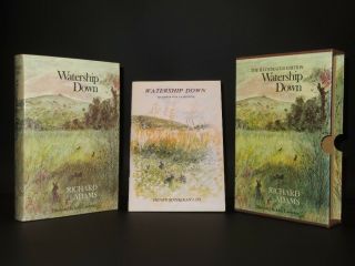 Richard Adams Watership Down Double Signed 1976 1st Illustrated Edition/2nd Imp