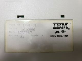 IBM Model M 1391401 - White Label - 1987 - Box - Very 4