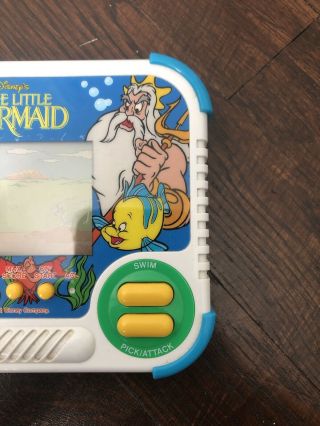 The Little Mermaid Tiger Electronics Game Vintage 1990 Handheld 2