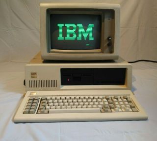 Ibm 5150 (pc,  Monitor,  Keyboard) - And Configured