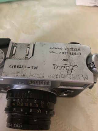 Leica M4 W/35 mm f/2 Summicron 2