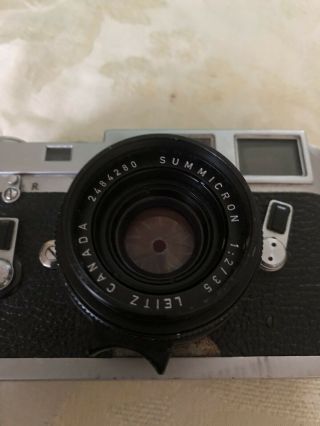 Leica M4 W/35 mm f/2 Summicron 5