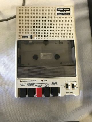 Radio Shack TRS - 80 Microcomputer MODEL 1 64k Cassette Recorder,  Case Power Adapt 8