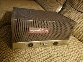 Dynaco Dynakit Stereo 70 St - 70 Stereo Tube Amplifier Sounds Good