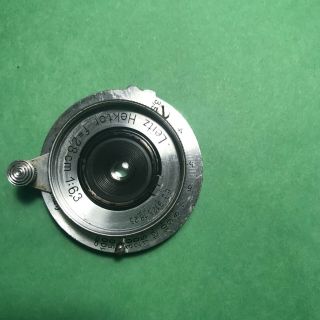 Leitz Leica Hektor 2.  8 cm 1:6.  3 Srew Mount M39 Rangefinder Camera Lens & Caps 5