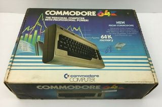 Commodore 64 Power Supply And Video Cable