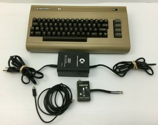 Commodore 64 Power Supply and Video Cable 6