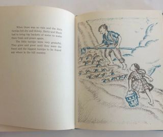 DOWN DOWN THE MOUNTAIN Book Ellis Credle Vintage 1961 Children ' s Hardcover FIAR 5