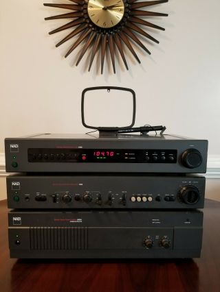Vtg Nad Monitor Series Am Fm Stereo Tuner Only 4300
