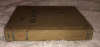 1938 The Hobbit JRR TOLKIEN First American Edition 3rd Print 2