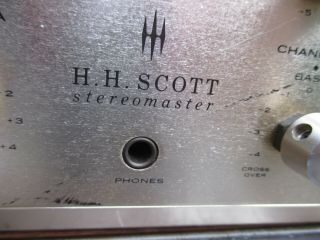 H.  H.  Scott 222C Tube Integrated Amplifier 2