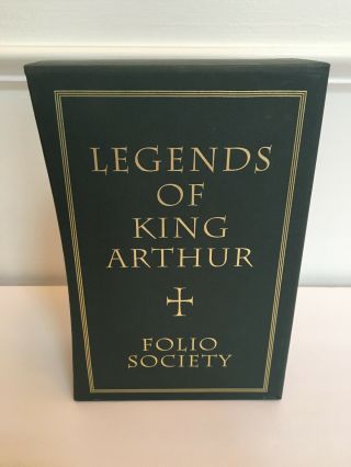 Folio Society Legends of King Arthur 3 Volume Set - HOLY GRAIL,  TRISTAN,  ARTHUR 8