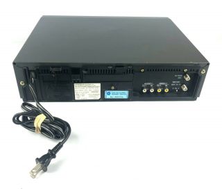 VTG 90s 1994 GE General Electric VCR VHS Player Recorder VG2030 EUC 5