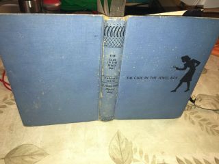 Vintage 1943 Nancy Drew Book 20 Clue In The Jewel Box By Carolyn Keene