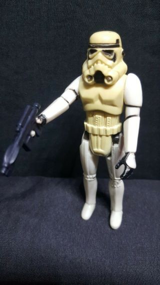 Star Wars Vintage Figure Stormtrooper Complete With Weapon Gmfgi 1977