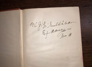 SIGNED First Edition 1909 Twelve Years In The Saddle Texas Ranger W.  J.  L Sullivan 3