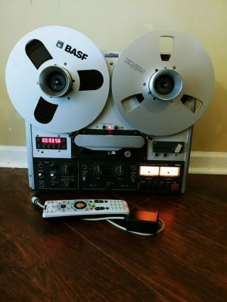Revox Pr99 Mk Iii Reel To Reel 3 3/4 - 7 1/2 - With Remote And Read