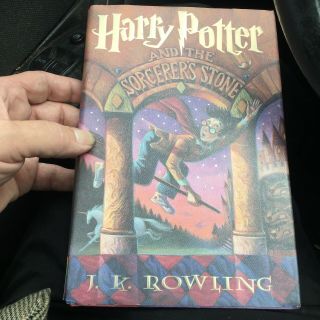 J.  K.  Rowling Signed Harry Potter Sorcerer’s Stone 1st Ed.  And Personal Letter