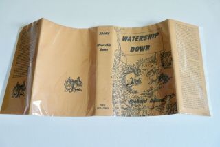 Watership Down by Richard Adams - Signed First Edition with Watercolour 2
