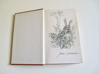 Watership Down by Richard Adams - Signed First Edition with Watercolour 6