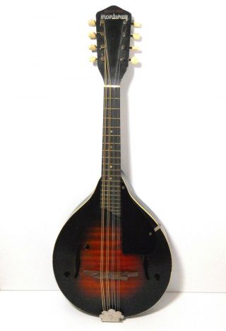 Vintage 1950’s To 1960’s Harmony Monterey Acoustic Mandolin - Strings