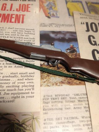 Vintage 1960 ' s GI Joe 1st Issue Mid Stock Rifle 5