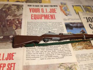 Vintage 1960 ' s GI Joe 1st Issue Mid Stock Rifle 7