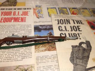 Vintage 1960 ' s GI Joe 1st Issue Mid Stock Rifle 8