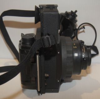 Graflex XL KS - 98B Camera Ser X50839 w/ Zeiss Tessar 100mm f3.  5 & RH10 Film Back 5