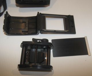 Graflex XL KS - 98B Camera Ser X50839 w/ Zeiss Tessar 100mm f3.  5 & RH10 Film Back 9