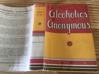 alcoholics anonymous 1st edition 15th Print With DJ 2
