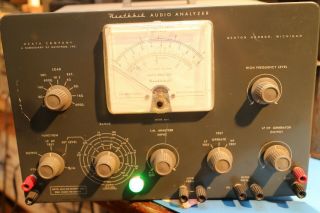 Heathkit Audio Analyzer Aa - 1 Tube Audio Ham Radio Test Vintage