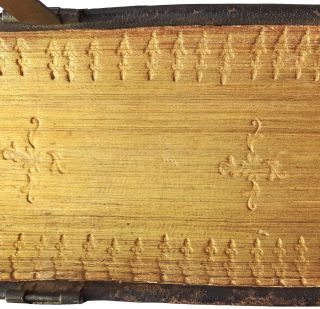 1786 Breviarium Romanum - EARLY SPANISH LEATHER BINDING - Latin Liturgy WOODCUTS 2