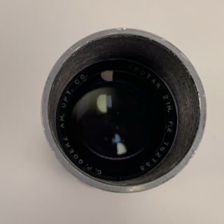 C.  P.  Goerz 2in.  F:2 Apotar Lens For Bolex Paillard 16mm Camera
