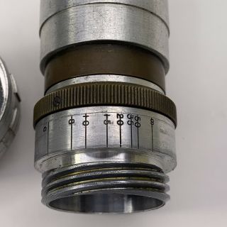 C.  P.  Goerz 2in.  F:2 Apotar Lens for Bolex Paillard 16mm Camera 7