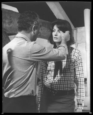 Michelangelo Antonioni & Vanessa Redgrave 1966 Blow - Up Vintage 8x10 Negative
