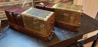 The Fisher Model The 100 Mono Block Power Amps Pair