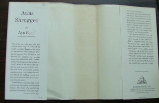 Ayn Rand Atlas Shrugged First Printing in Dj 1957 4