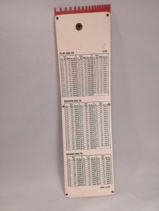 Vintage Belt - O - Meter Audio Belt measuring Device 4