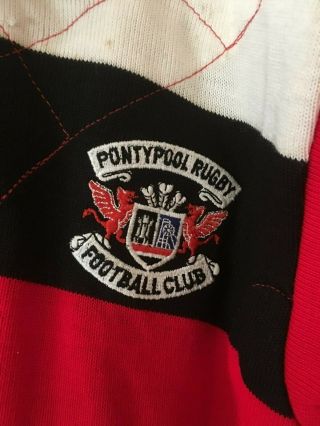 Vintage Pontypool Rugby Football Club shirt by Balan Sports 2