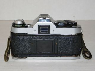 Vintage Canon AE - 1 Program 35mm SLR Film Photo Silver Camera Body Only Japan 4