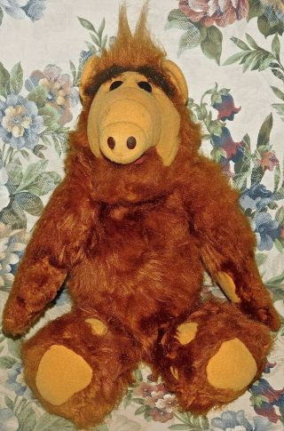 Coleco Vintage Alf 1986 Alien Productions 18 " Plush Doll Stuffed Animal Rare Toy